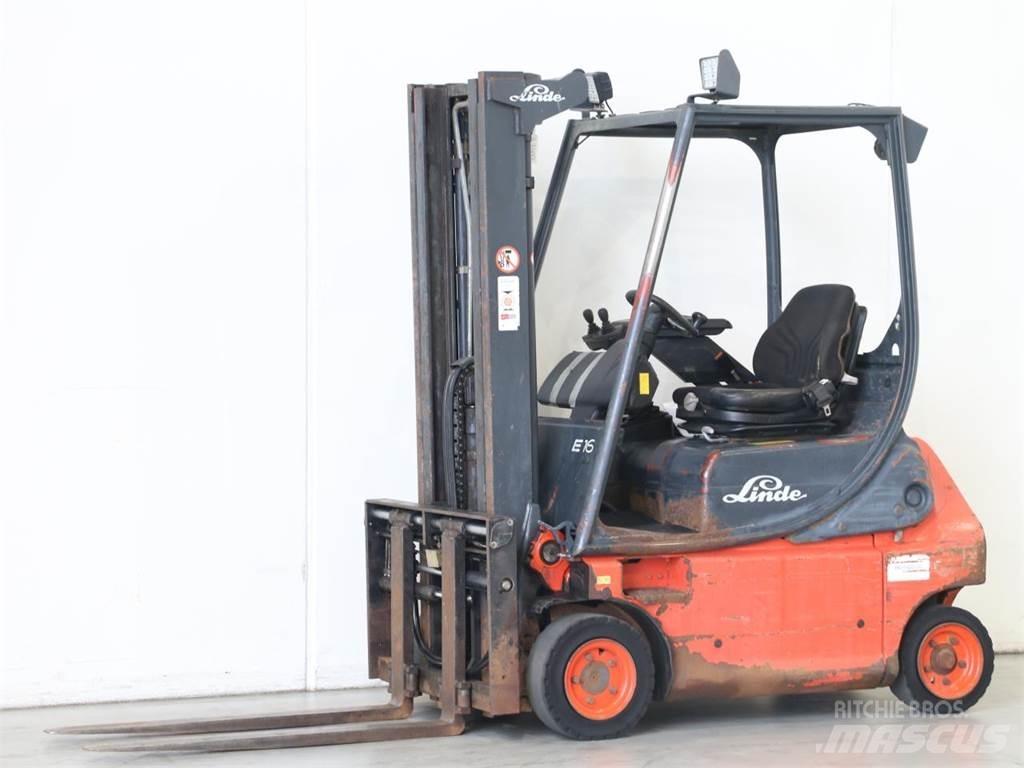 Linde E16P/335-02 Electric Forklifts