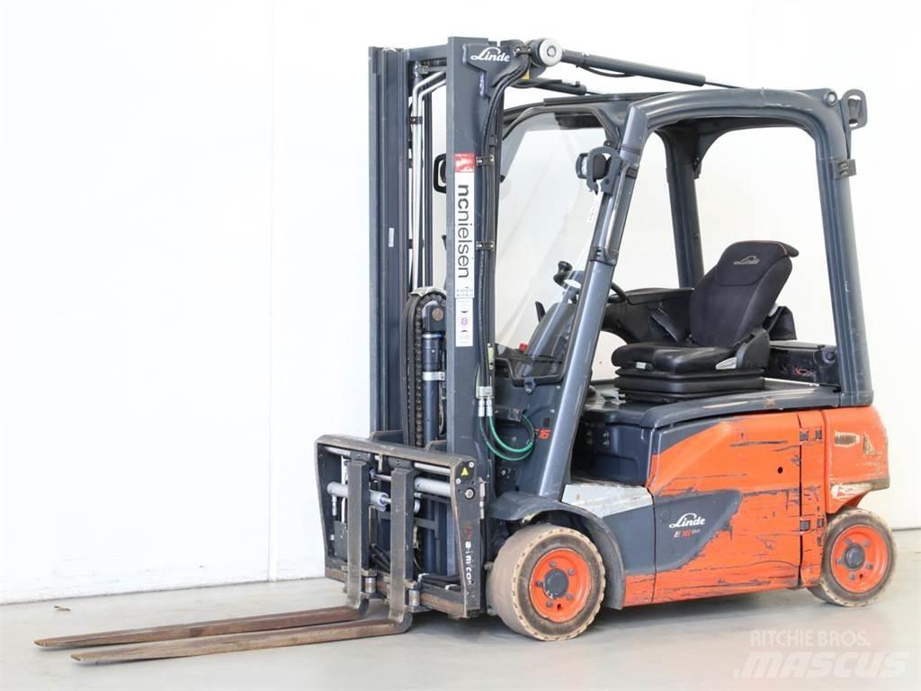 Linde E16P/386-02 Electric Forklifts