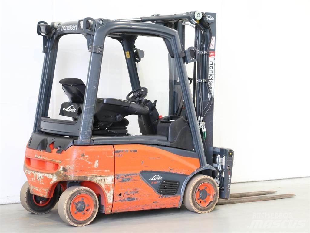 Linde E16P/386-02 Electric Forklifts