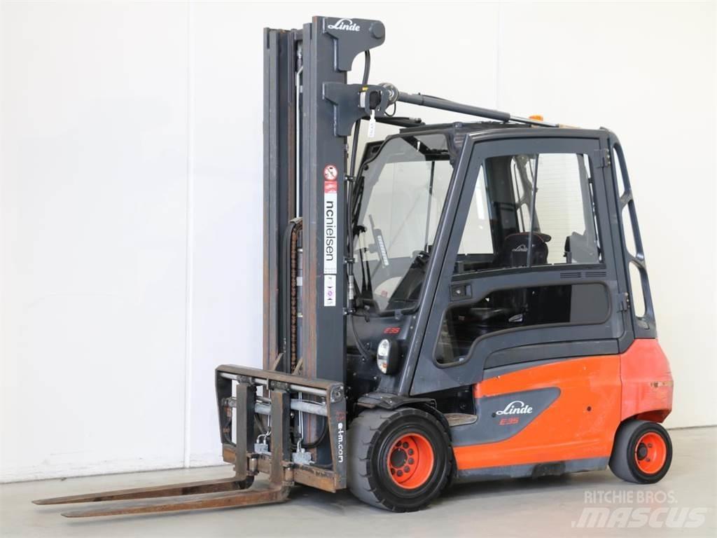 Linde E35L/387 Electric Forklifts