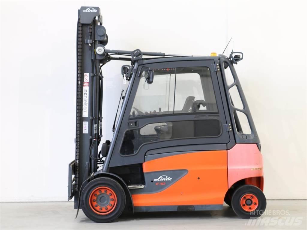 Linde E40/600HL/388 Electric Forklifts