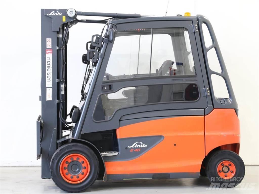Linde E40/600HL/388 Electric Forklifts