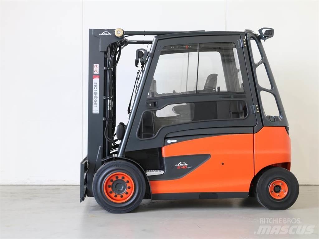 Linde E40/600HL/388 Electric Forklifts