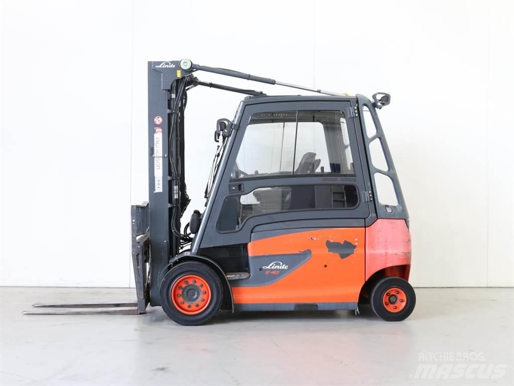 Linde E40/600HL/388 Electric Forklifts