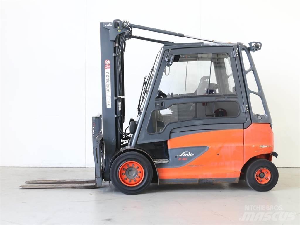 Linde E40/600HL/388 Electric Forklifts