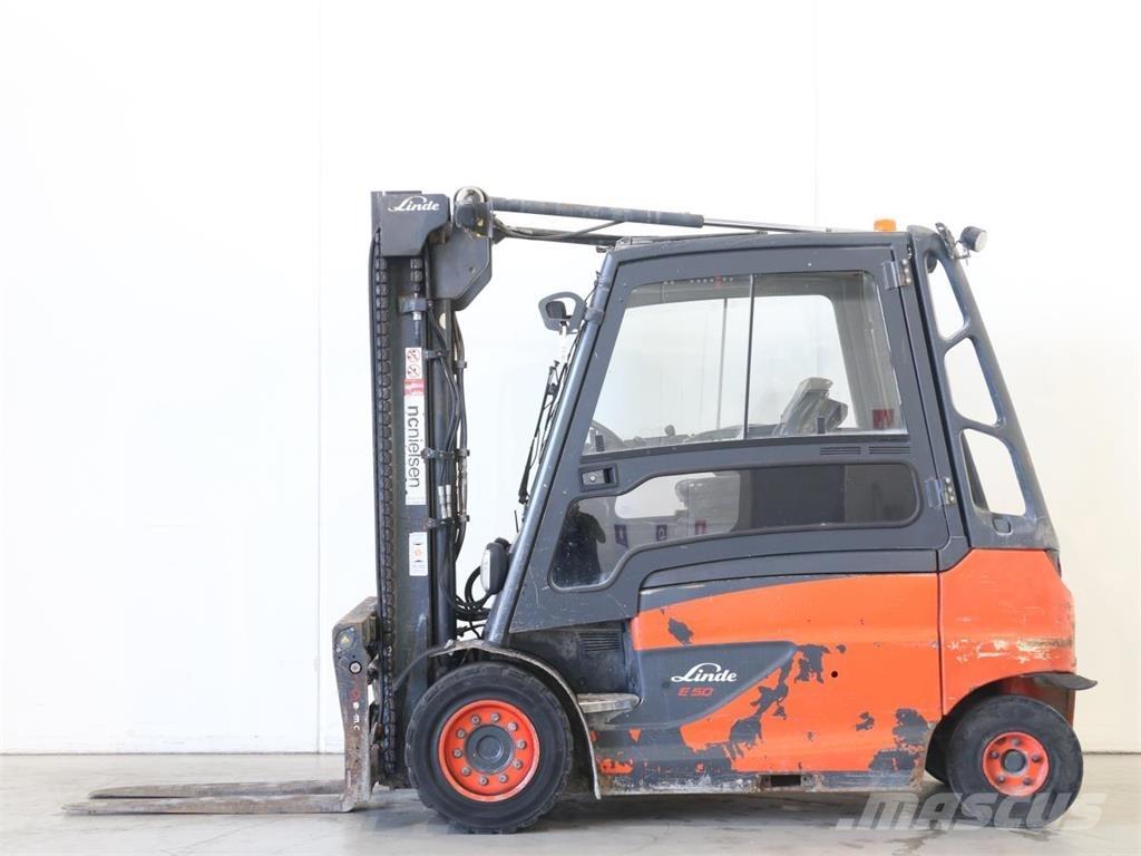 Linde E50/600HL/388 Electric Forklifts