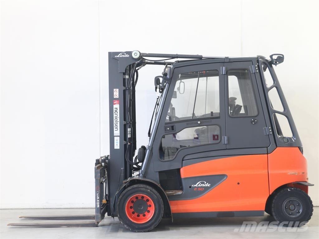 Linde E50/600HL/388 Electric Forklifts