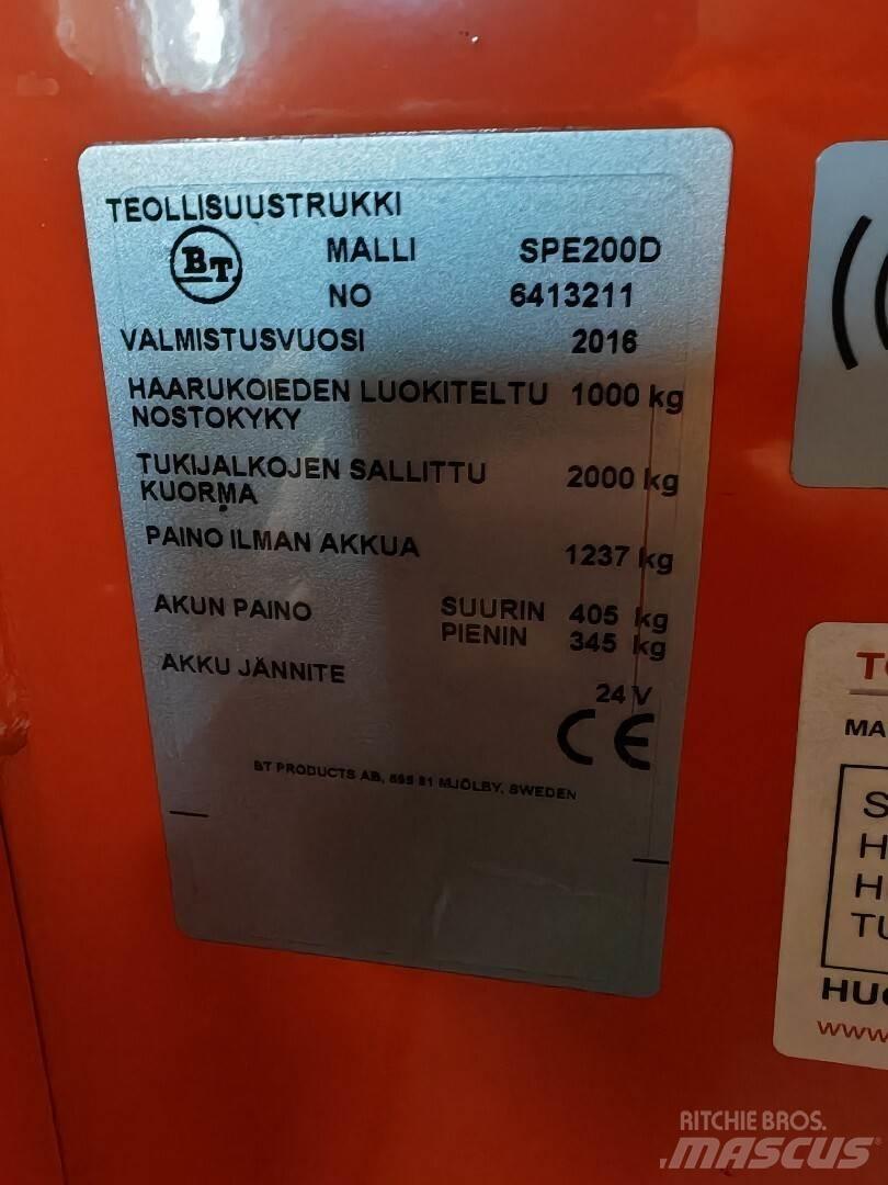 BT SPE200D Misc Forklifts