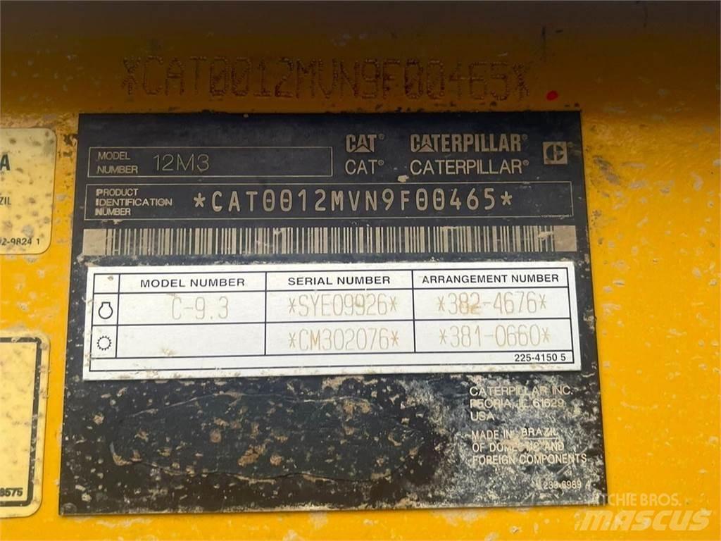 CAT 12M3 Motor Graders