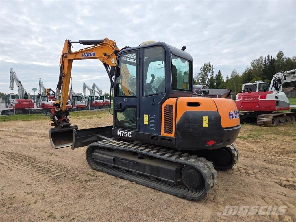Hanix H75C Mini excavators  7t - 12t