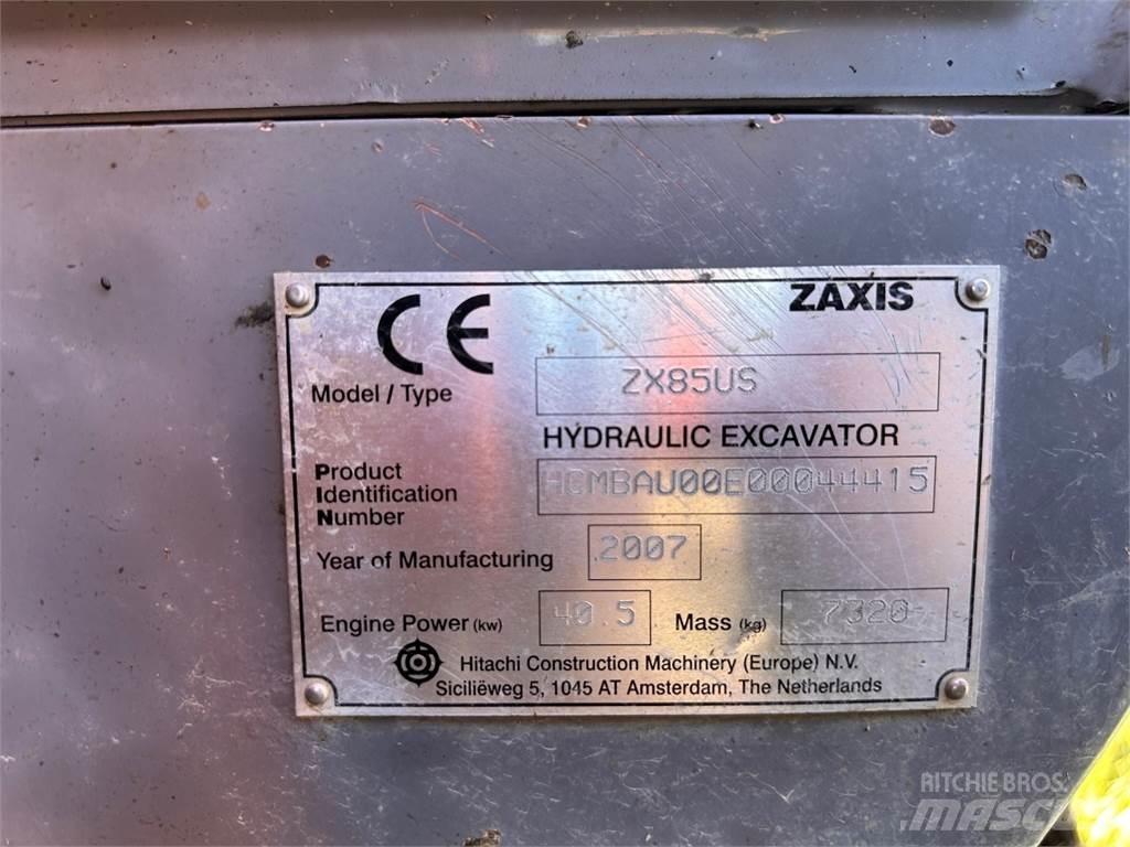 Hitachi ZX85 US Mini excavators  7t - 12t