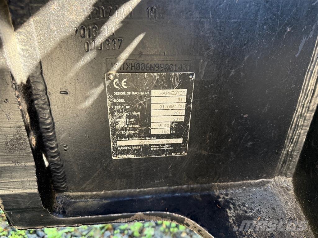Komatsu 911.5 Harvesters