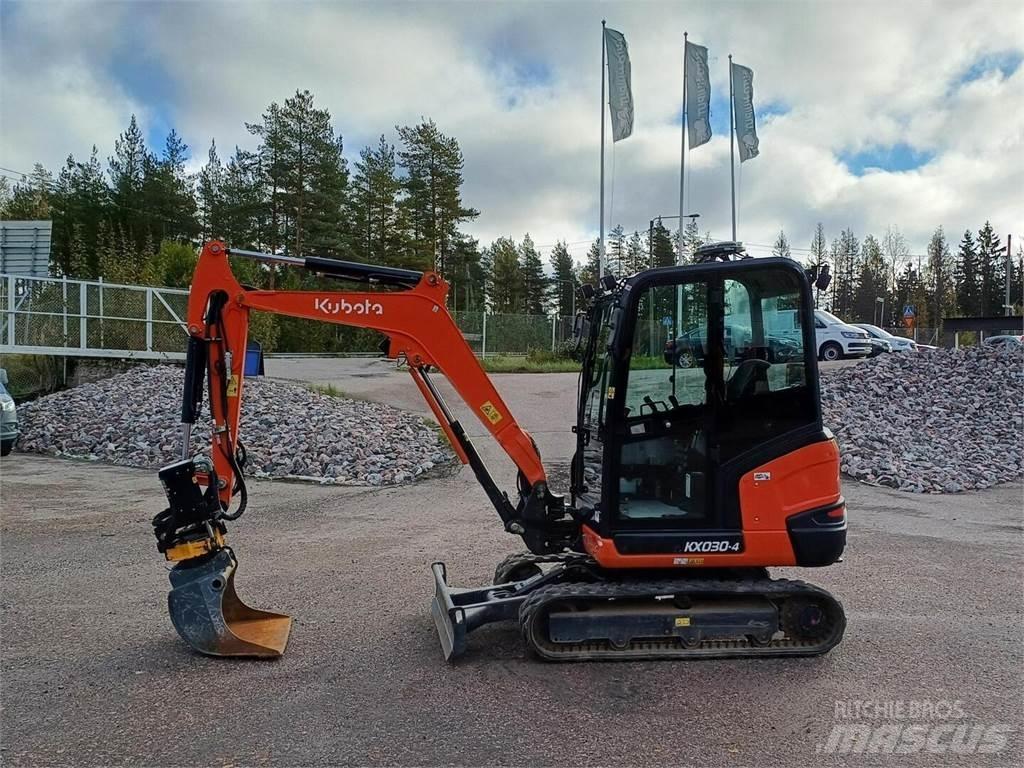 Kubota KX 030-4 Mini Excavators <7t (Mini Diggers)