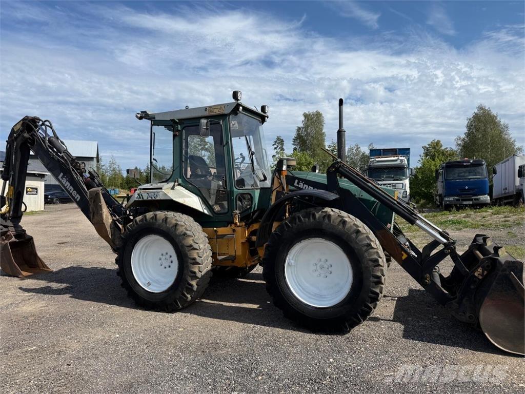 Lännen 740 MYYTY !!! Backhoe Loaders