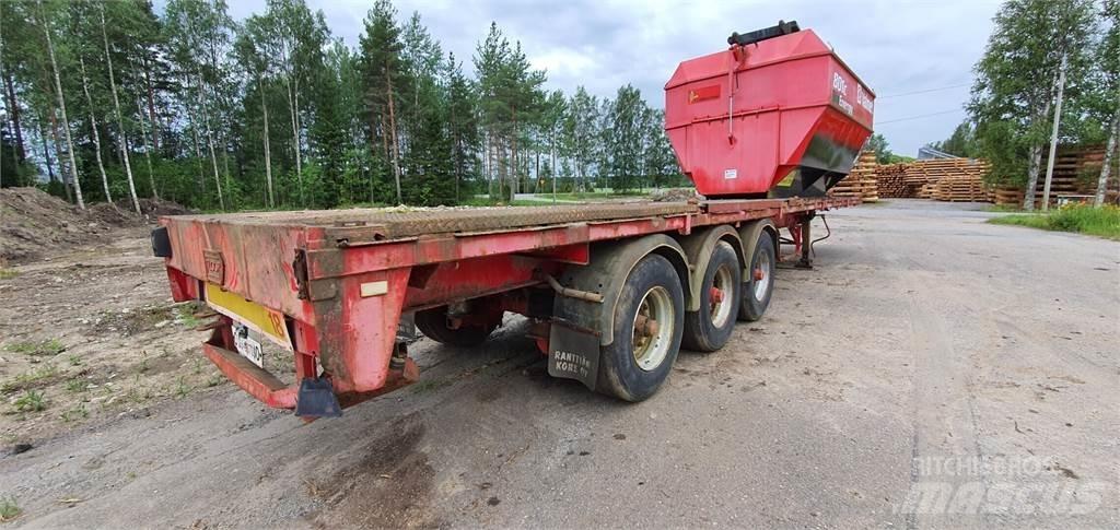  Lavaperävaunu Flatbed Trailers
