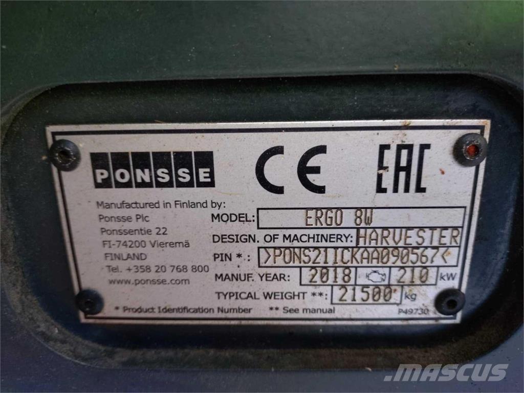 Ponsse Ergo Harvesters