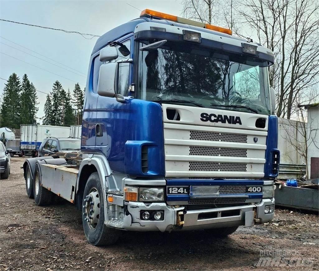 Scania 124 L 6x2 Hook lift trucks