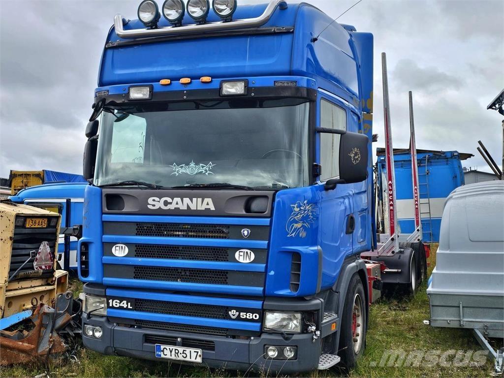Scania 164L 6x2 Log trucks