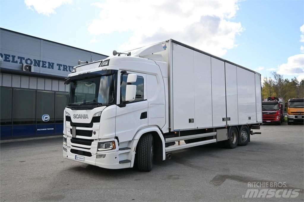 Scania G410 6X2 Box trucks