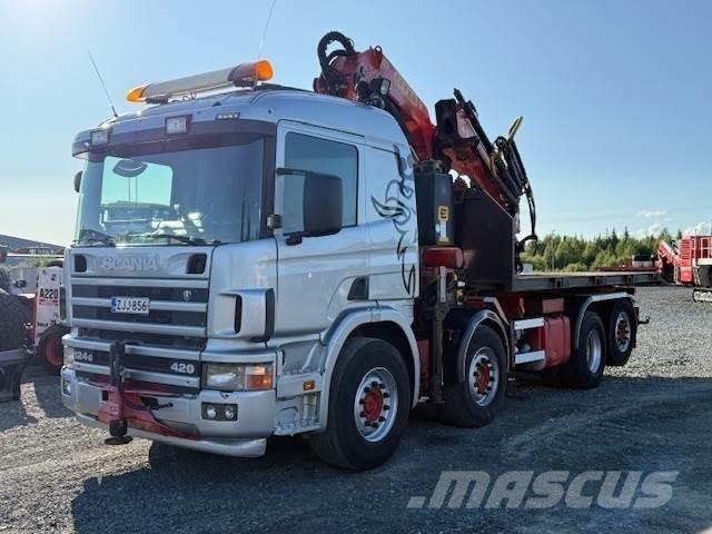 Scania R124G Boom / Crane / Bucket Trucks