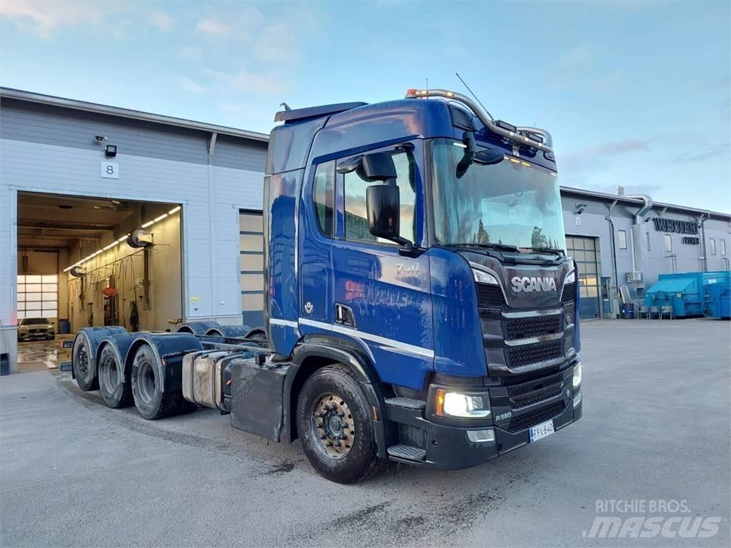 Scania R580 Cab & Chassis Trucks