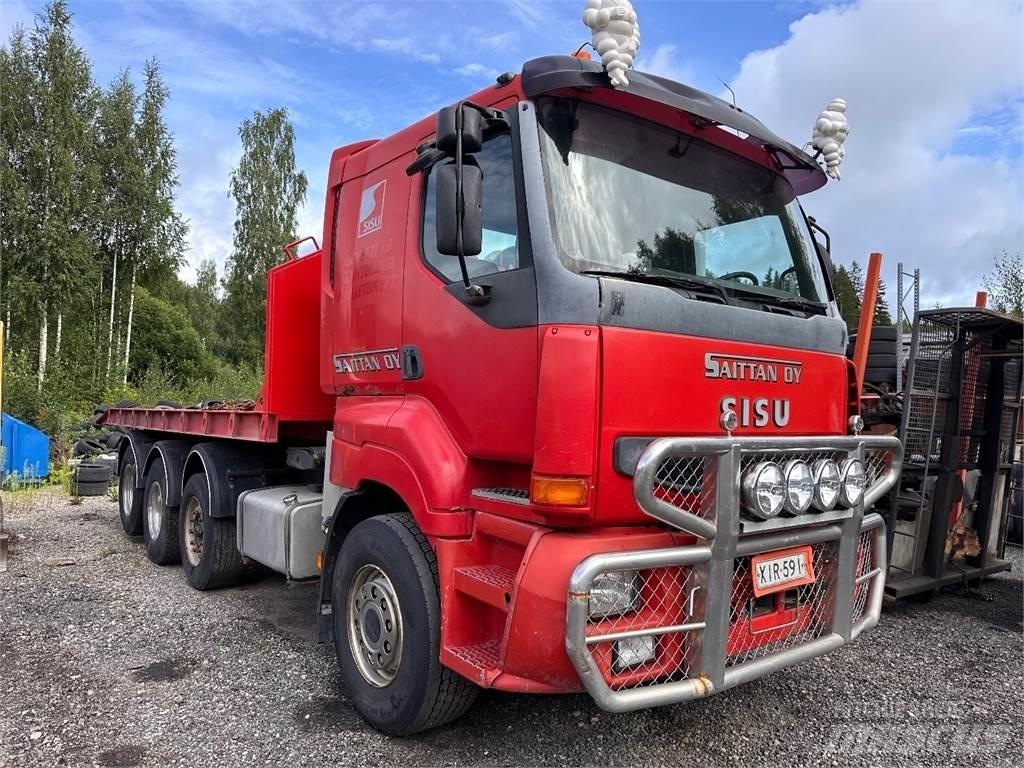 Sisu E14 8x2 Hook lift trucks