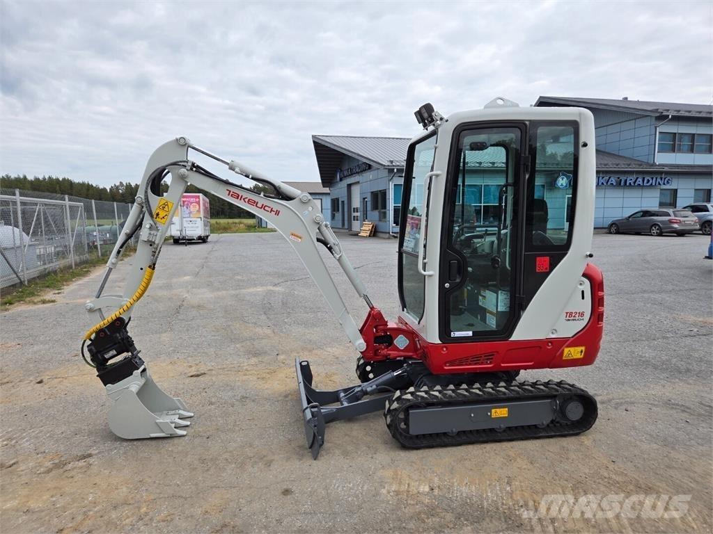 Takeuchi TB216 Mini Excavators <7t (Mini Diggers)
