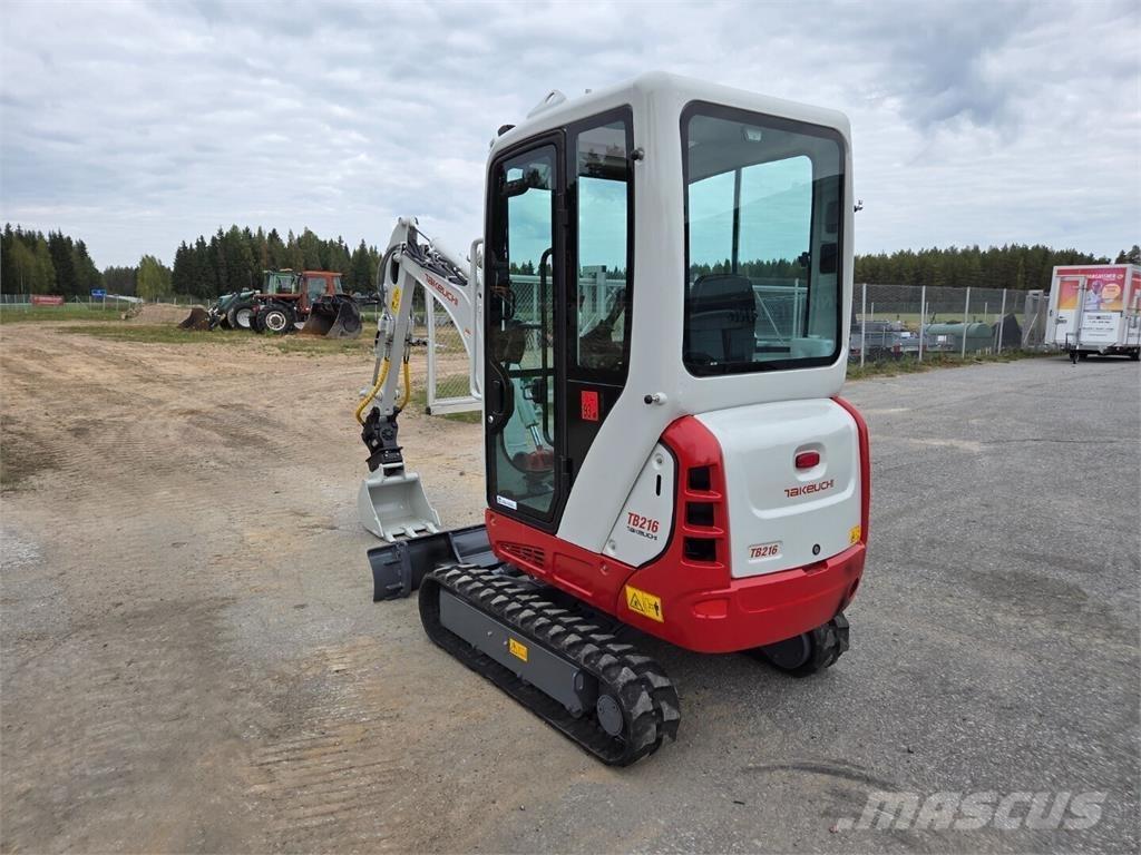 Takeuchi TB216 Mini Excavators <7t (Mini Diggers)