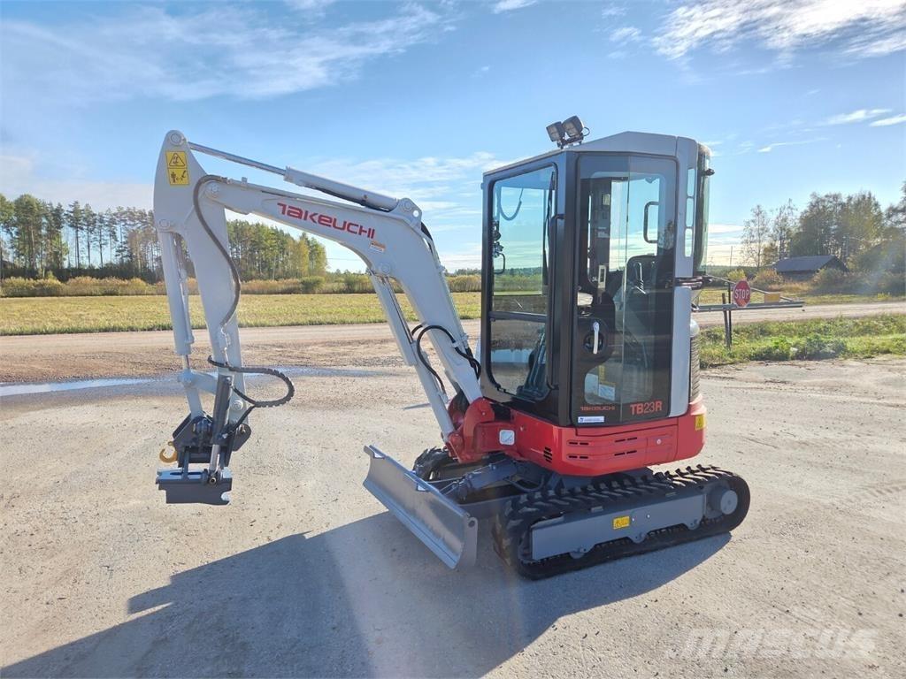 Takeuchi TB23R Mini Excavators <7t (Mini Diggers)