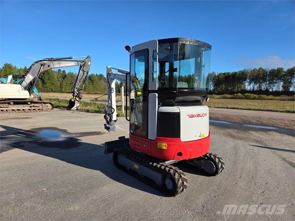 Takeuchi TB23R Mini Excavators <7t (Mini Diggers)