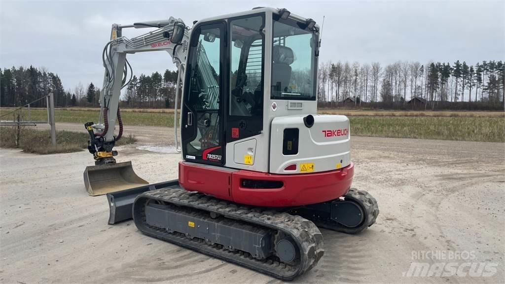 Takeuchi TB257FR Mini Excavators <7t (Mini Diggers)