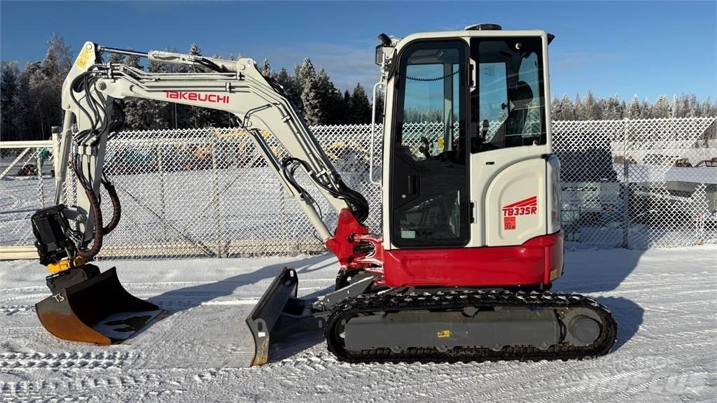 Takeuchi TB335R Mini Excavators <7t (Mini Diggers)