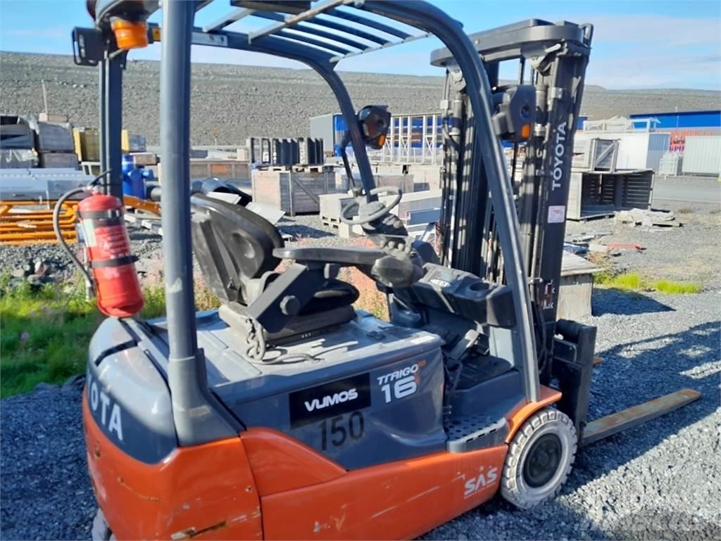 Toyota 8FBET16 Electric Forklifts
