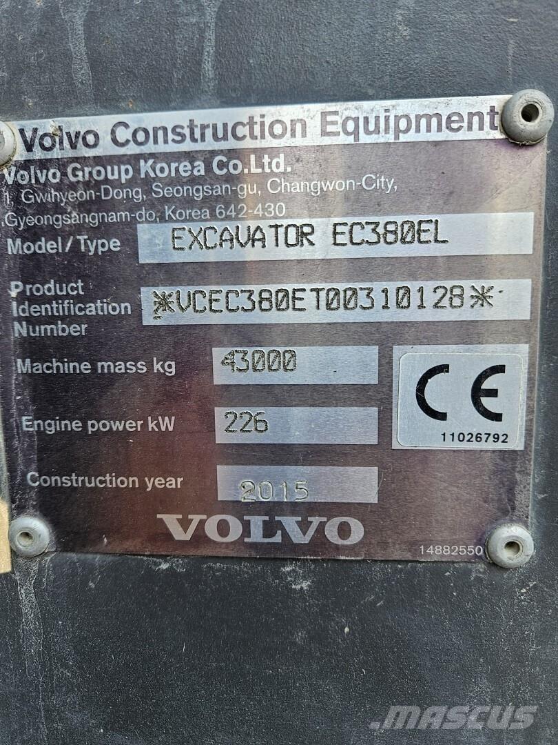 Volvo EC 380 EL Crawler Excavators