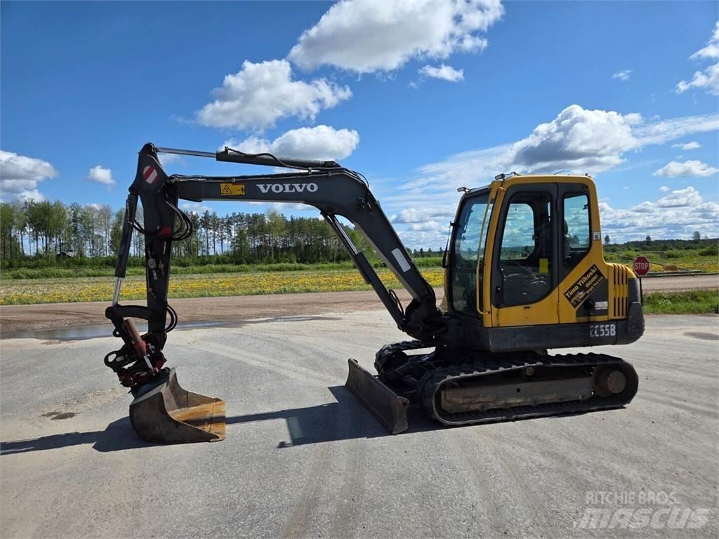 Volvo EC55B Mini Excavators <7t (Mini Diggers)
