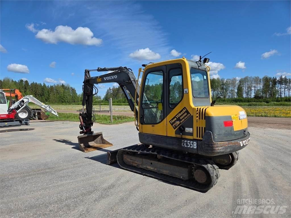 Volvo EC55B Mini Excavators <7t (Mini Diggers)