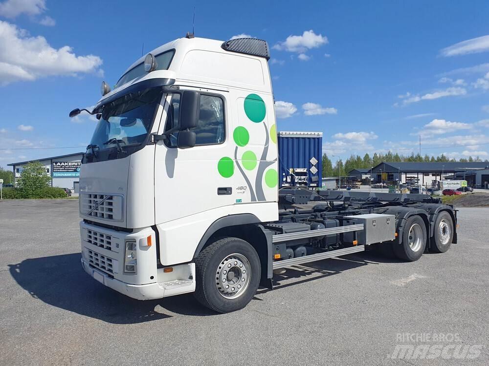 Volvo FH480 6x2 Hook lift trucks