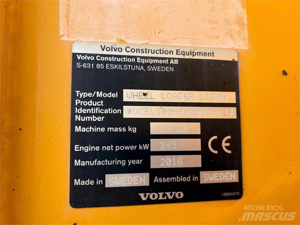 Volvo L 180 H Wheel Loaders