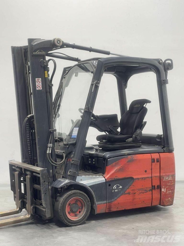 Linde E16-02-386 Electric Forklifts