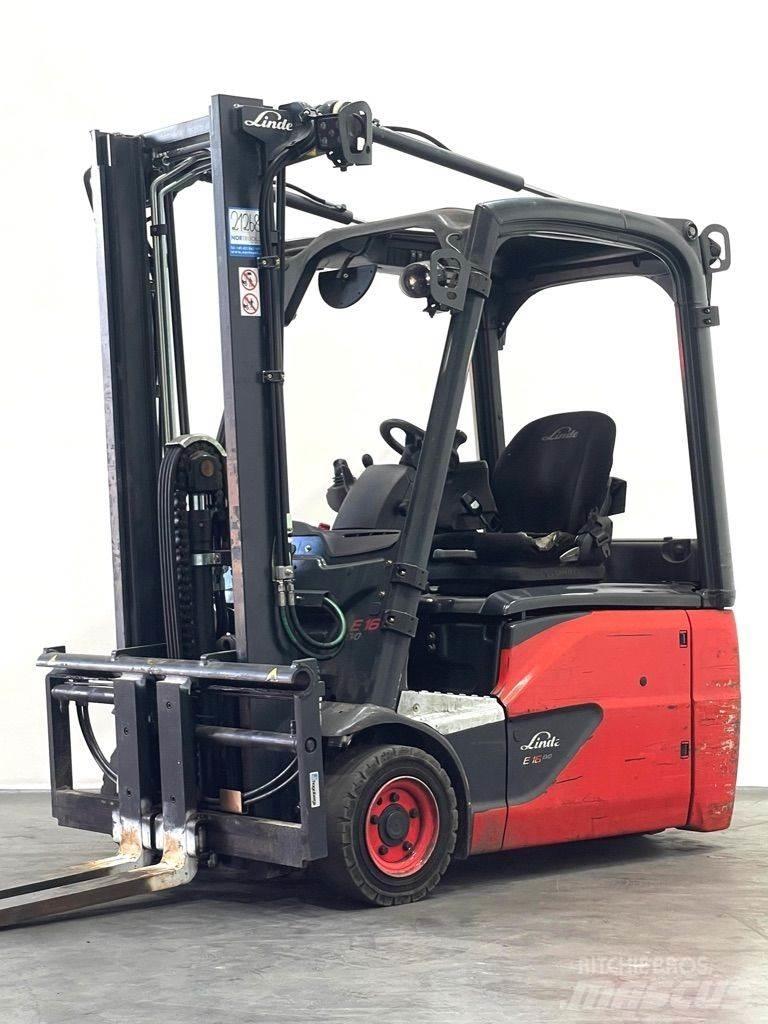 Linde E16-386-EVO Electric Forklifts