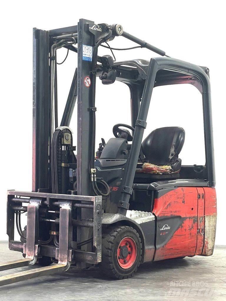 Linde E16-386-EVO Electric Forklifts