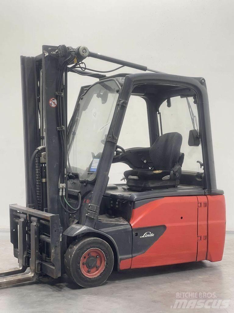 Linde E16L-02-386 Electric Forklifts