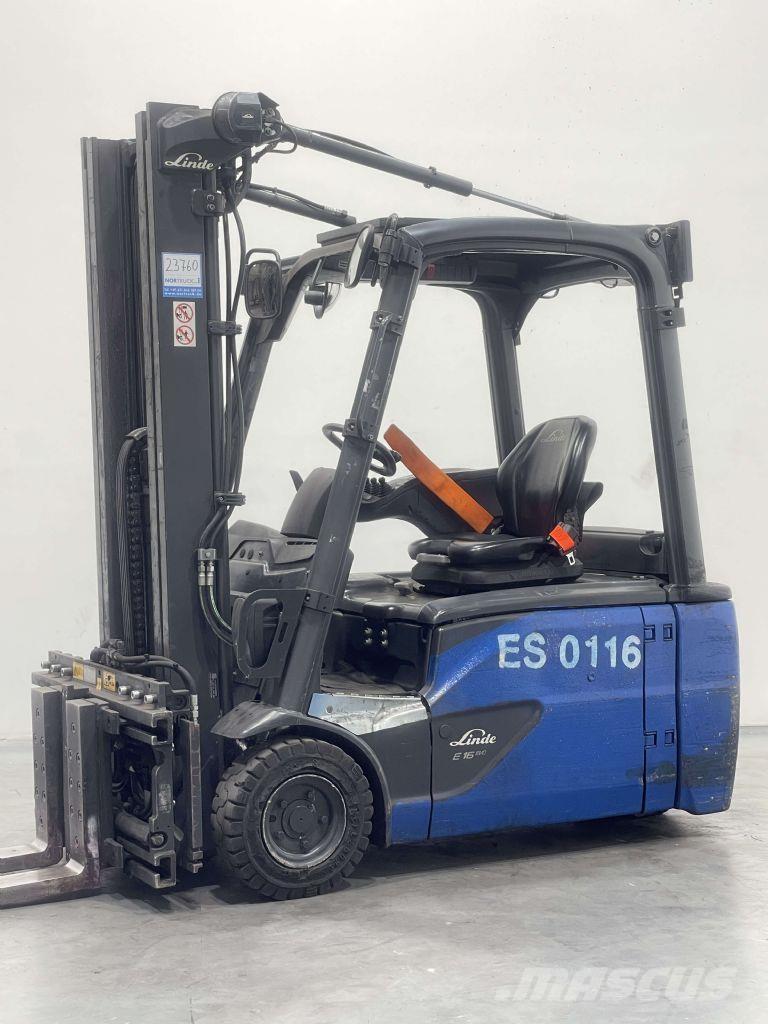 Linde E16L-02-386 Electric Forklifts