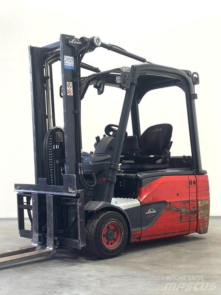 Linde E16L-386-EVO Electric Forklifts