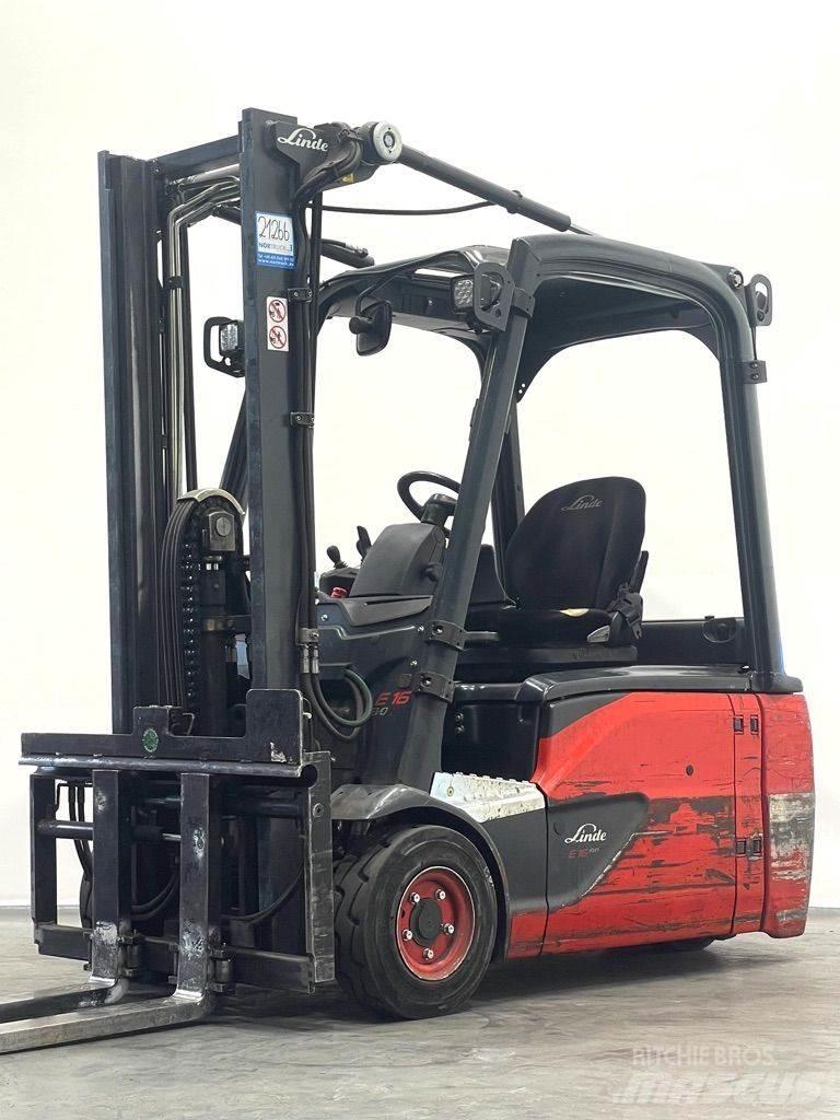 Linde E16L-386-EVO Electric Forklifts