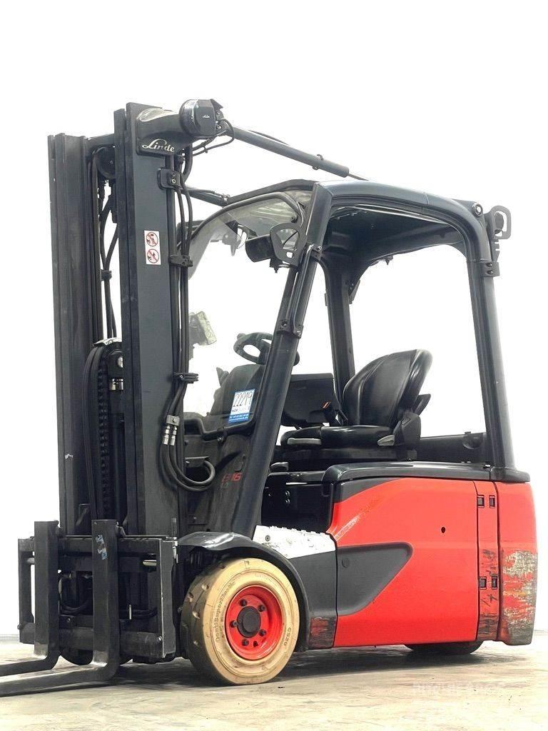 Linde E16L-386-EVO Electric Forklifts