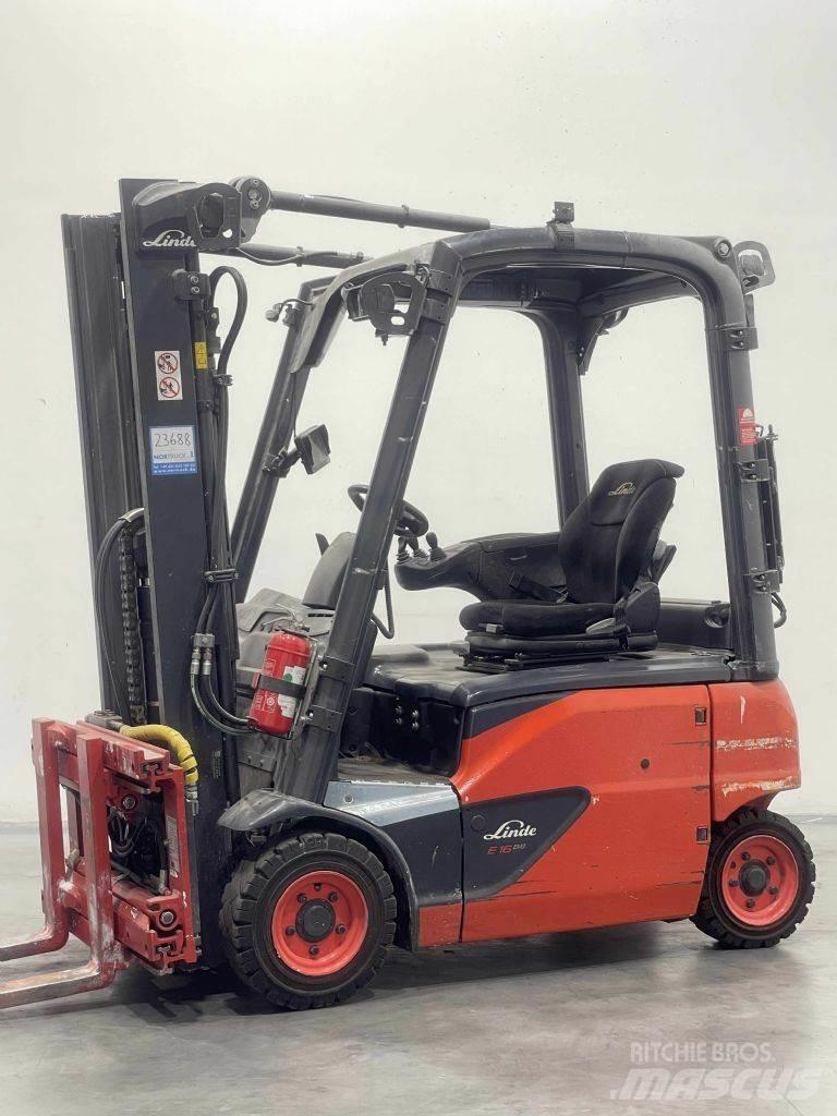 Linde E16P-02-386 Electric Forklifts