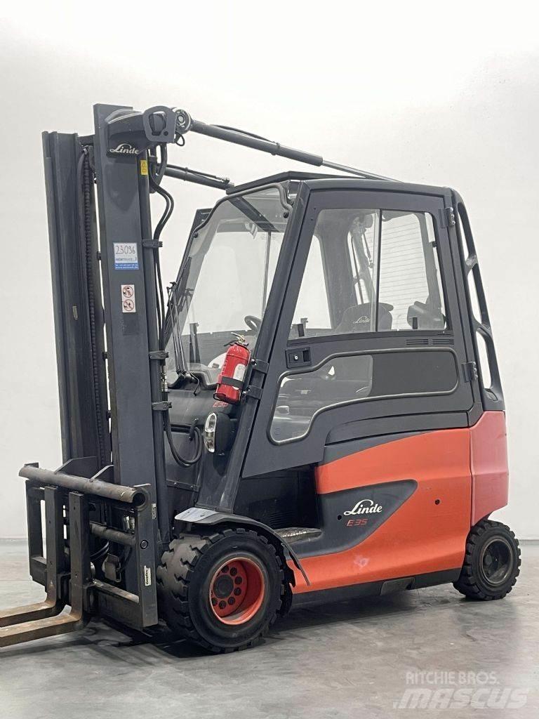Linde E35HL-01-387 Electric Forklifts