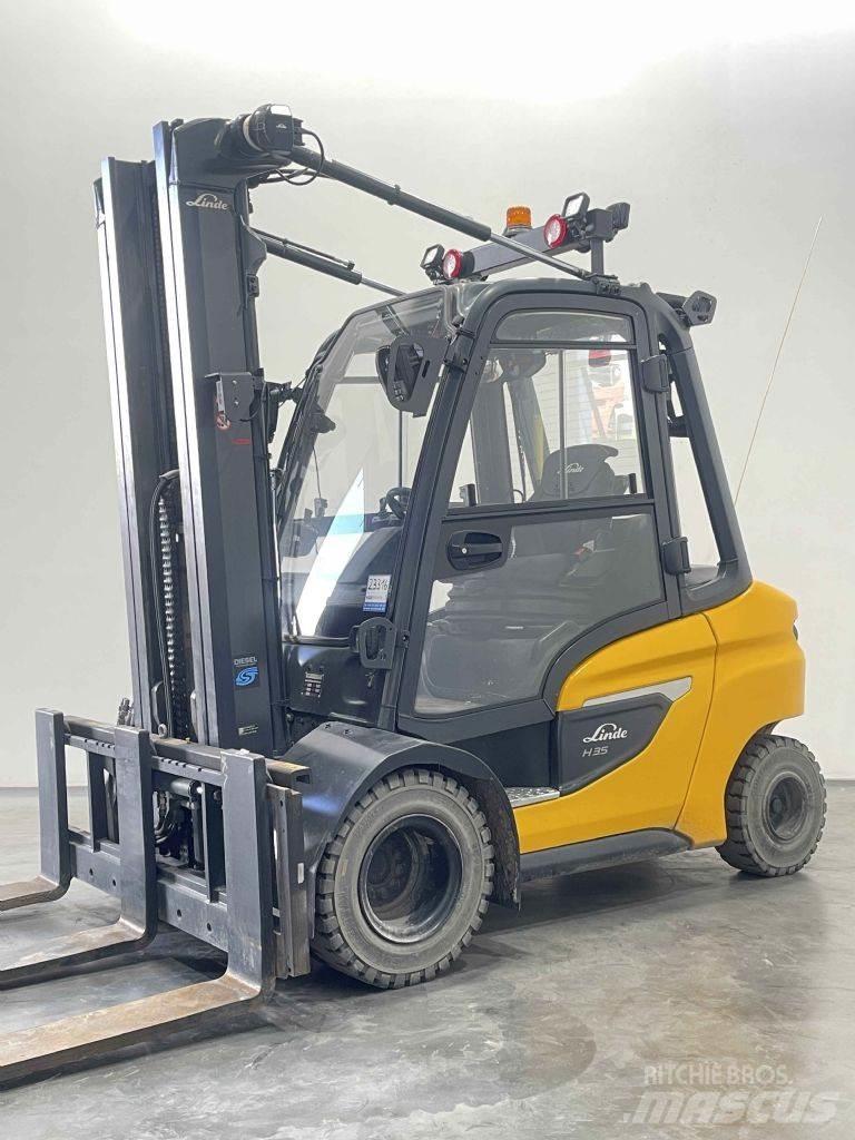Linde H35D-01-1202 Diesel Forklifts