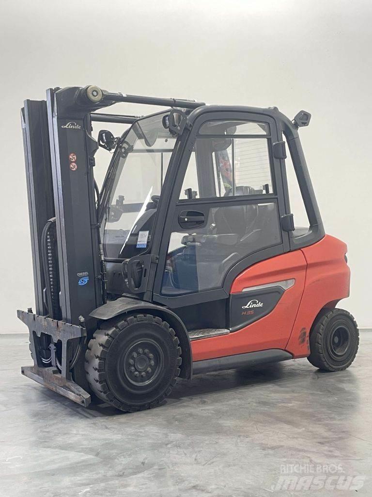 Linde H35D-01-1202 Diesel Forklifts
